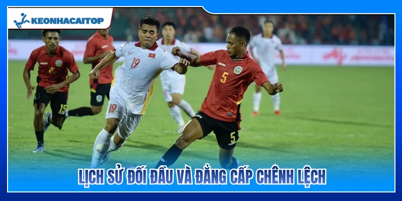 Thành tích chạm trán và sự khác biệt về trình độ